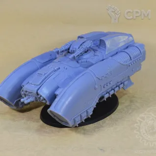 Описание картинки Coronus Grav-carrier 2026 от Mechanikus Forge по цене 5 000руб | Свободный Рынок Миниатюр - СРМ