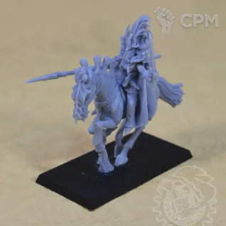 Описание картинки Wood Elf Noble on Elven Steed от Mechanikus Forge по цене 1 000руб | Свободный Рынок Миниатюр - СРМ