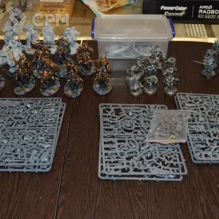 Описание картинки Армия Slaves to Darkness от Ordo.Malleus по цене 35 000руб | Свободный Рынок Миниатюр - СРМ