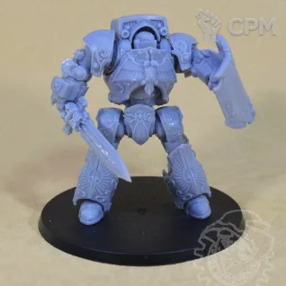 Описание картинки Custodian Dreadnought от Mechanikus Forge по цене 1 800руб | Свободный Рынок Миниатюр - СРМ
