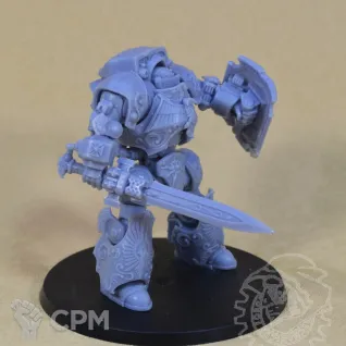 Описание картинки Custodian Dreadnought от Mechanikus Forge по цене 1 800руб | Свободный Рынок Миниатюр - СРМ