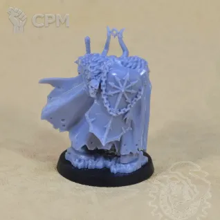 Описание картинки Urkhan the Dark Warden от Mechanikus Forge по цене 800руб | Свободный Рынок Миниатюр - СРМ