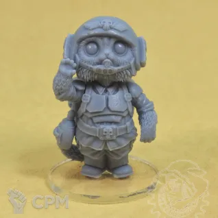 Описание картинки Newborn Cathammer от Mechanikus Forge по цене 1 050руб | Свободный Рынок Миниатюр - СРМ