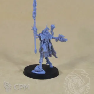 Описание картинки Skitarii Battle-Pilgrym Marshal от Mechanikus Forge по цене 750руб | Свободный Рынок Миниатюр - СРМ