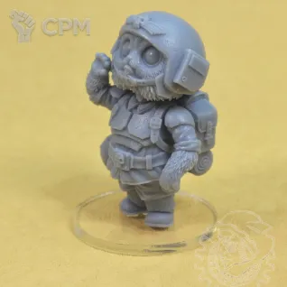 Описание картинки Newborn Cathammer от Mechanikus Forge по цене 1 050руб | Свободный Рынок Миниатюр - СРМ