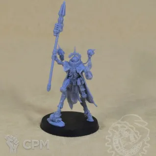 Описание картинки Skitarii Battle-Pilgrym Marshal от Mechanikus Forge по цене 750руб | Свободный Рынок Миниатюр - СРМ