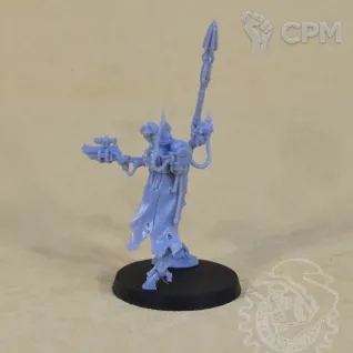 Описание картинки Skitarii Battle-Pilgrym Marshal от Mechanikus Forge по цене 750руб | Свободный Рынок Миниатюр - СРМ
