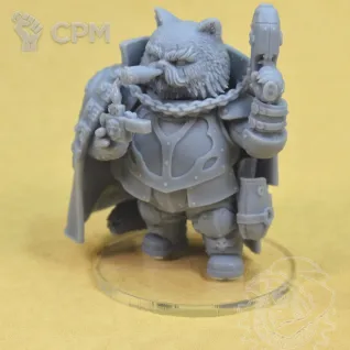 Описание картинки Colonel Cathammer от Mechanikus Forge по цене 1 250руб | Свободный Рынок Миниатюр - СРМ