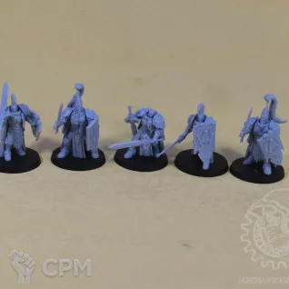 Описание картинки Custodian Sentinels Sodality от Mechanikus Forge по цене 1 800руб | Свободный Рынок Миниатюр - СРМ