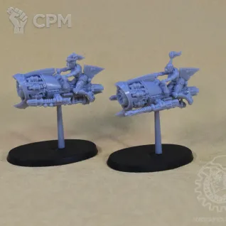 Описание картинки Necromunda: Escher Cutters 2 модели от Mechanikus Forge по цене 1 100руб | Свободный Рынок Миниатюр - СРМ