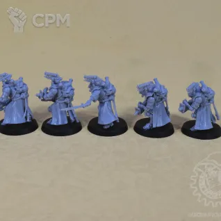 Описание картинки Hastarii Exterminators / Fusiliers от Mechanikus Forge по цене 1 500руб | Свободный Рынок Миниатюр - СРМ
