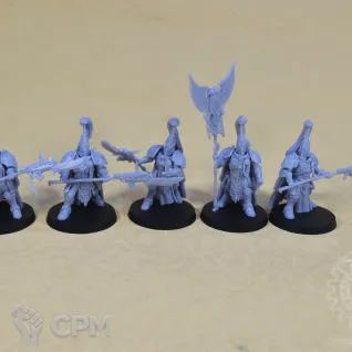 Описание картинки Custodian Guard Sodality от Mechanikus Forge по цене 1 800руб | Свободный Рынок Миниатюр - СРМ