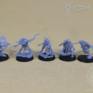 Описание картинки Mortis Reapers от Mechanikus Forge по цене 1 200руб | Свободный Рынок Миниатюр - СРМ
