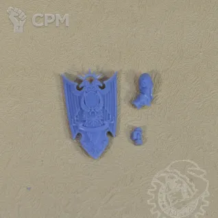 Описание картинки Praesidium Shield от Mechanikus Forge по цене 100руб | Свободный Рынок Миниатюр - СРМ
