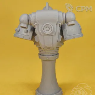 Описание картинки KHARN, CAPTAIN OF THE 8TH ASSAULT COMPANY от Mechanikus Forge по цене 6 600руб | Свободный Рынок Миниатюр - СРМ