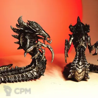 Описание картинки Гидралиск (Hydralisk)  StarCraft от Game&Reality Studio по цене 1 800руб | Свободный Рынок Миниатюр - СРМ