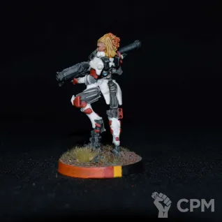 Описание картинки Riot grrls missili launcher от Coolbrush по цене 1 120руб | Свободный Рынок Миниатюр - СРМ