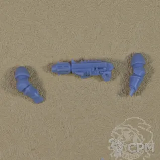 Описание картинки Raptor`s Melta Gun от Mechanikus Forge по цене 100руб | Свободный Рынок Миниатюр - СРМ