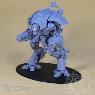 Описание картинки Imperial Knights: Knight Destrier от Mechanikus Forge по цене 4 800руб | Свободный Рынок Миниатюр - СРМ