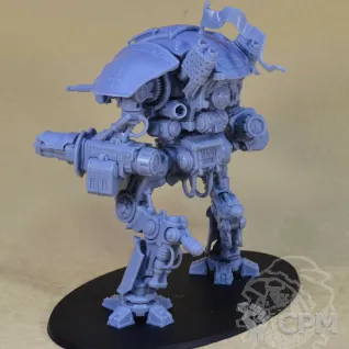 Описание картинки Imperial Knights: Knight Destrier от Mechanikus Forge по цене 4 800руб | Свободный Рынок Миниатюр - СРМ