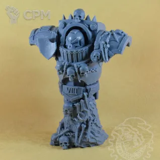 Описание картинки NIGHT LORDS TERMINATOR BUST от Mechanikus Forge по цене 12 000руб | Свободный Рынок Миниатюр - СРМ