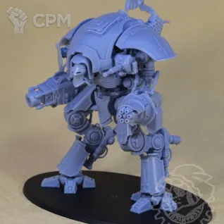 Описание картинки Imperial Knights: Knight Destrier от Mechanikus Forge по цене 4 800руб | Свободный Рынок Миниатюр - СРМ