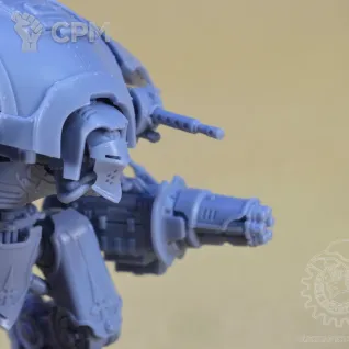 Описание картинки Imperial Knights: Knight Destrier от Mechanikus Forge по цене 4 800руб | Свободный Рынок Миниатюр - СРМ