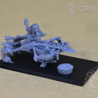 Описание картинки Goblin spear chukka (Bolt Throwa) Gamezone от Mechanikus Forge по цене 1 200руб | Свободный Рынок Миниатюр - СРМ