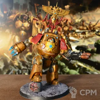Описание картинки Contemptor Dreadnought от Fangranor по цене 5 000руб | Свободный Рынок Миниатюр - СРМ