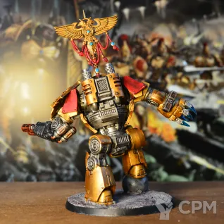Описание картинки Contemptor Dreadnought от Fangranor по цене 5 000руб | Свободный Рынок Миниатюр - СРМ