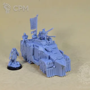 Описание картинки COMMISSAR GRAVES от Mechanikus Forge по цене 2 800руб | Свободный Рынок Миниатюр - СРМ