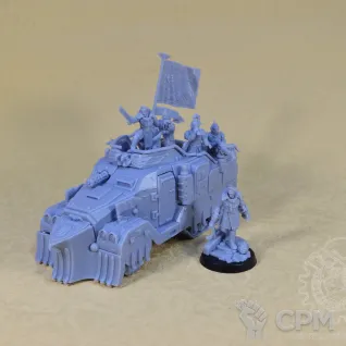 Описание картинки COMMISSAR GRAVES от Mechanikus Forge по цене 2 800руб | Свободный Рынок Миниатюр - СРМ
