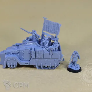 Описание картинки COMMISSAR GRAVES от Mechanikus Forge по цене 2 800руб | Свободный Рынок Миниатюр - СРМ