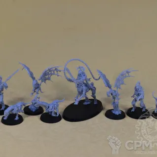 Описание картинки Warcry: Teratic Cohort от Mechanikus Forge по цене 1 600руб | Свободный Рынок Миниатюр - СРМ