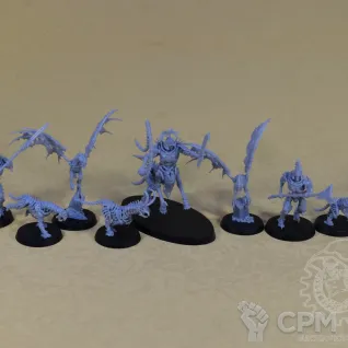 Описание картинки Warcry: Teratic Cohort от Mechanikus Forge по цене 1 600руб | Свободный Рынок Миниатюр - СРМ