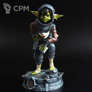 Описание картинки Фигурка Nott the Brave ручной покрас от Wuffa по цене 6 000руб | Свободный Рынок Миниатюр - СРМ