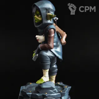 Описание картинки Фигурка Nott the Brave ручной покрас от Wuffa по цене 6 000руб | Свободный Рынок Миниатюр - СРМ