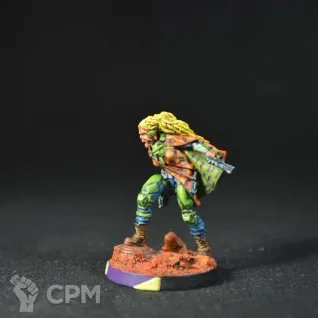Описание картинки Aïda Swanson, Submondo Smuggler (Submachine Gun) (NA2) от Coolbrush по цене 1 710руб | Свободный Рынок Миниатюр - СРМ