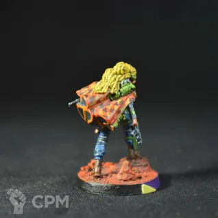 Описание картинки Aïda Swanson, Submondo Smuggler (Submachine Gun) (NA2) от Coolbrush по цене 1 710руб | Свободный Рынок Миниатюр - СРМ