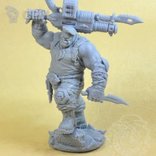 Описание картинки Ogrin bodiguard standard от Mechanikus Forge по цене 2 800руб | Свободный Рынок Миниатюр - СРМ