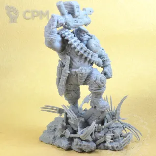 Описание картинки Ogrin bodiguard delux от Mechanikus Forge по цене 4 500руб | Свободный Рынок Миниатюр - СРМ