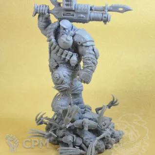 Описание картинки Ogrin bodiguard delux от Mechanikus Forge по цене 4 500руб | Свободный Рынок Миниатюр - СРМ