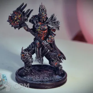 Описание картинки Bolvar Fordragon miniature от Game&Reality Studio по цене 4 300руб | Свободный Рынок Миниатюр - СРМ