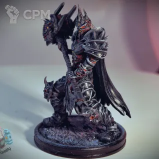 Описание картинки Bolvar Fordragon miniature от Game&Reality Studio по цене 4 300руб | Свободный Рынок Миниатюр - СРМ