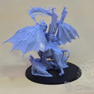 Описание картинки Urak Taar the First Daemonsmith / Daemonsmith on Infernal Taurus от Mechanikus Forge по цене 3 500руб | Свободный Рынок Миниатюр - СРМ