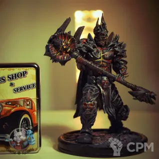 Описание картинки Bolvar Fordragon miniature от Game&Reality Studio по цене 4 300руб | Свободный Рынок Миниатюр - СРМ