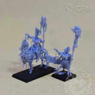 Описание картинки Liche Priests от Mechanikus Forge по цене 1 300руб | Свободный Рынок Миниатюр - СРМ