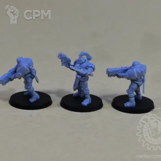 Описание картинки Ironkin Steeljacks от Mechanikus Forge по цене 1 500руб | Свободный Рынок Миниатюр - СРМ