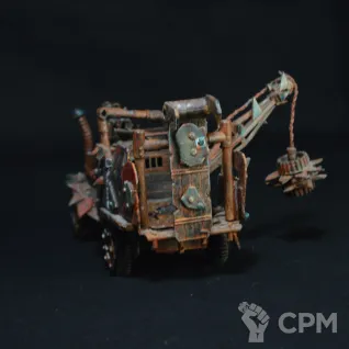Описание картинки Ork Trukk от Coolbrush по цене 3 300руб | Свободный Рынок Миниатюр - СРМ