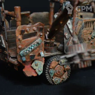 Описание картинки Ork Trukk от Coolbrush по цене 3 300руб | Свободный Рынок Миниатюр - СРМ